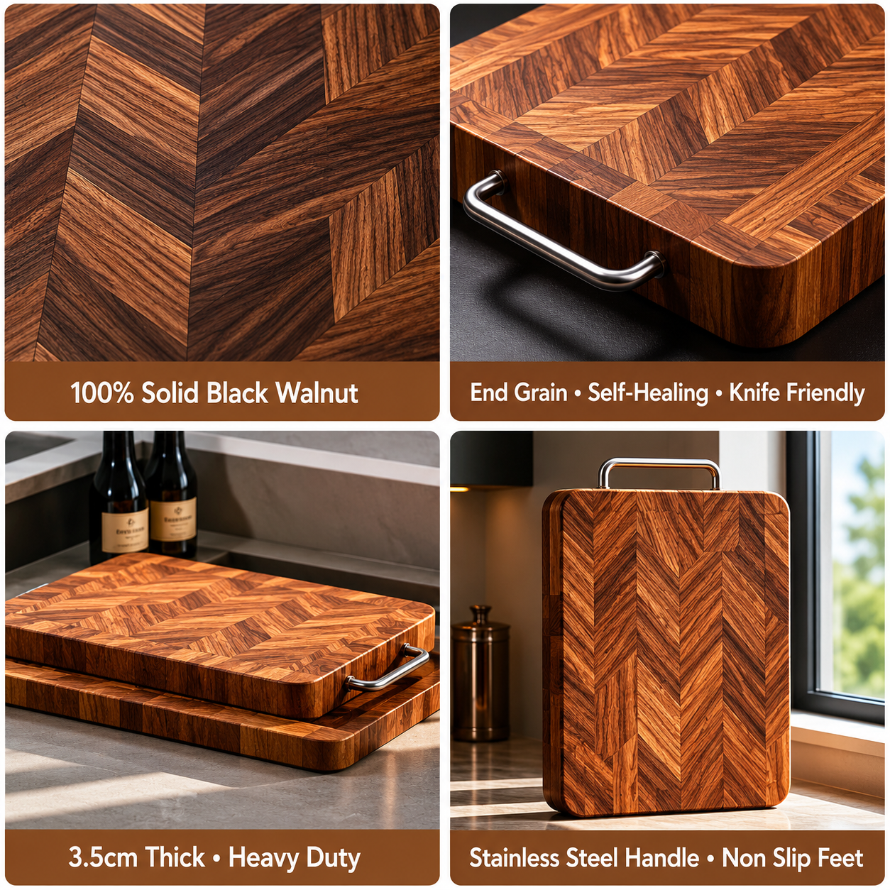 Black walnut cutting board