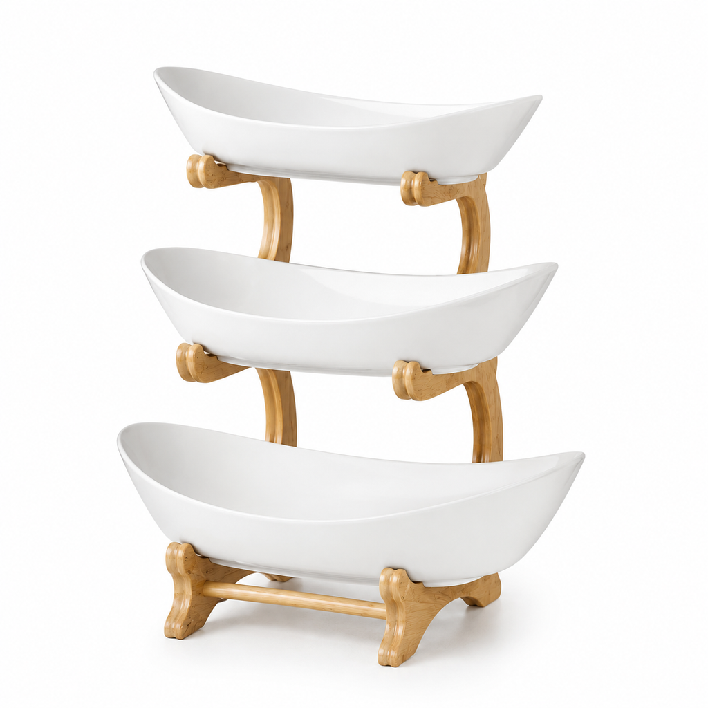2/3-tier fruit plate.