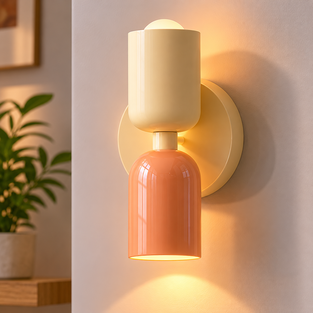 Nordic Macaron LED Wall Sconce