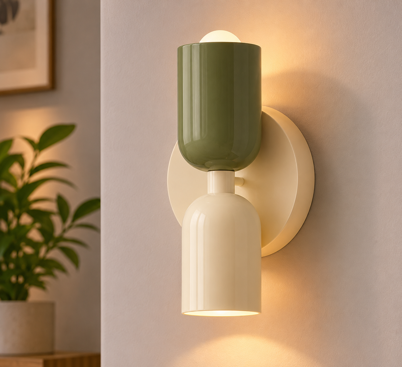 Nordic Macaron LED Wall Sconce